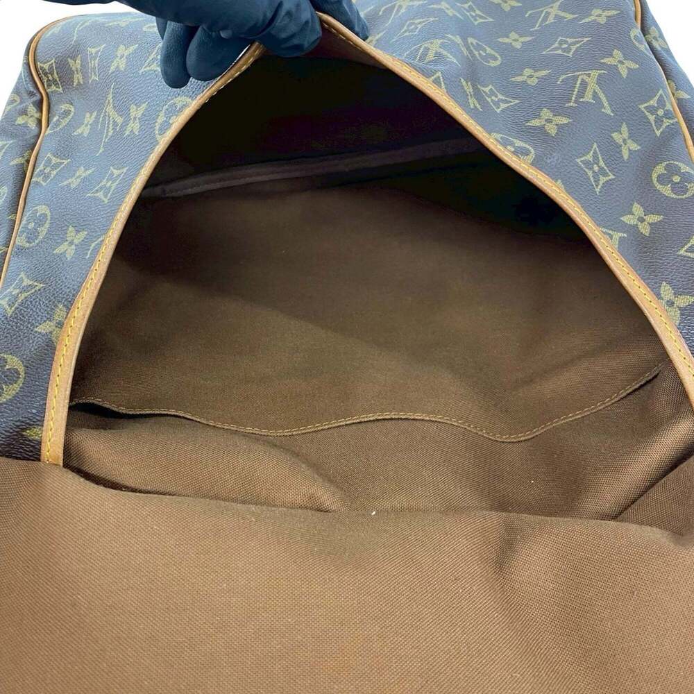 LOUIS VUITTON Vintage Saumur 35 Monogram Leather Shoulder Bag/Body Bag, Brown... - Picture 9 of 10